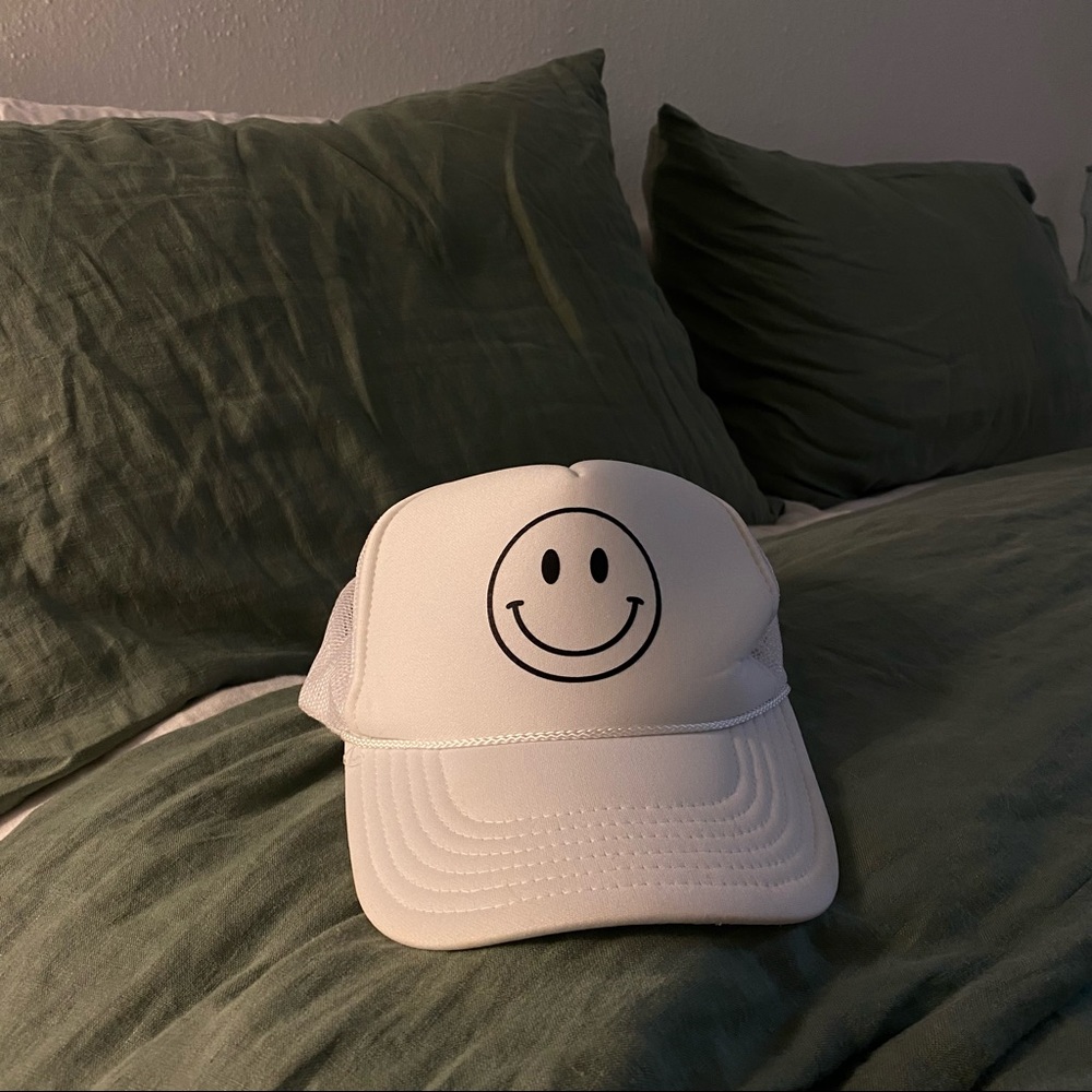 Smiley Face Trucker Hat